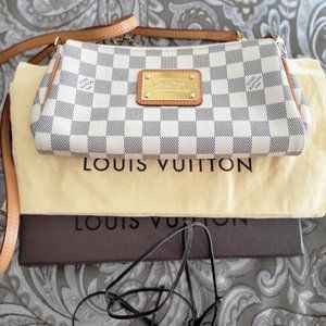 Louis Vuitton Damier Azur Eva Crossbody